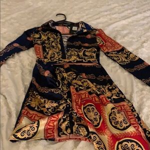 Mid Length Long Sleeve Fashion Nova Dress